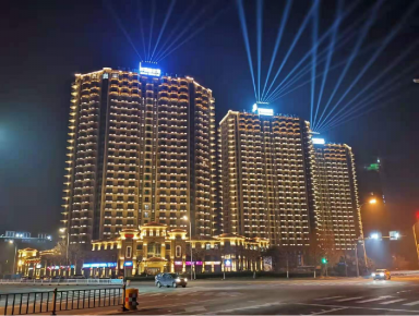 威海市華瀚大(da)湖公館樓(lou)體及週邊景觀亮化工程